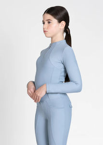 Vêtement de base pour l'équitation des enfants OEM, tissu extensible doux, coupe confortable, best-seller des vêtements de base pour l'équitation des enfants - Product Image 5