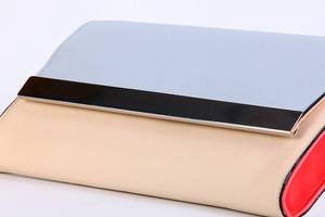 Pochette en cuir véritable, prix de gros, élégante pochette pour femme pour mariage, fête et occasions festives - Product Image 4