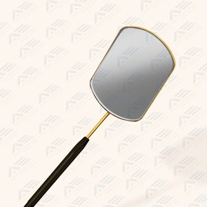 Fournitures d'usine miroir à cils rose miroir de marque privée pour les extensions de cils nouvelle forme jolie mémoire grand outil de beauté miroir à cils - Product Image 6