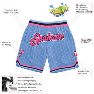 100% Polyester Mesh <b>Custom</b> Sublimation Shorts Sports Team Shorts Club Name Shorts Training Shorts Breathable Athletic Shorts OEM - Product Image 5