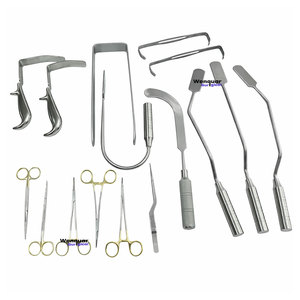 Juego de Instrumentos Quirúrgicos para Remodelación de Senos, 16 Piezas, Kit de Aumento de Senos y Cirugía Plástica - Product Image 1