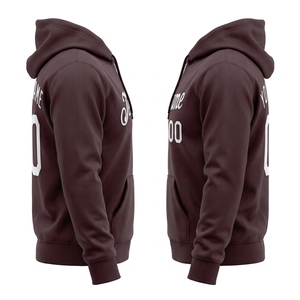 Sudadera con Capucha Personalizada para Hombre, con Logotipo, Nombre y Número Impresos, Forro Polar, Bolsillos, Ropa Deportiva, Ropa de Calle para Invierno, Fabricante - Product Image 3