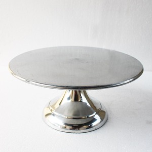 Nordic Style <b>Tiered</b> Serving Stand Sleek Stainless Steel Display Tray for Modern Dining and Parties Use - Product Image 3