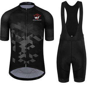 Ensemble de maillot et de short de cyclisme unisexe, respirant, écologique, à séchage rapide, manches courtes, vêtements de cyclisme, short de cyclisme rembourré - Product Image 6