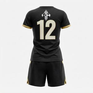Uniforme de Fútbol de Alta Gama para Mujer con Estampado Sublimado y Logotipo Blanco, 100% Poliéster, Manga Corta, por RIVIAN ATLANTIC - Product Image 3