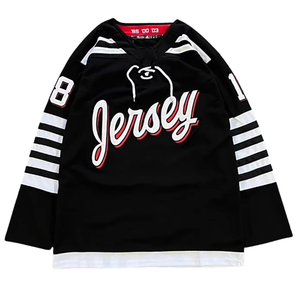 Jersey de Hockey sobre Hielo Personalizado Unisex |   Camiseta Deportiva Transpirable de Secado Rápido |   100% poliéster |   Fabricante Mayorista - Product Image 1