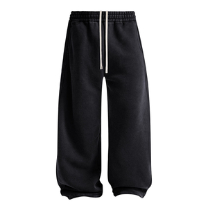Pantalones deportivos de mujer en felpa francesa con MOQ bajo, joggers de algodón OEM con pantalones deportivos al por mayor - Product Image 2