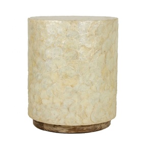 โต๊ะข้างสำหรับคุณแม่ทำด้วยมือจากไม้ม็อบแบบฝังมุกดีไซน์จากเวียดนาม - Product Image 5