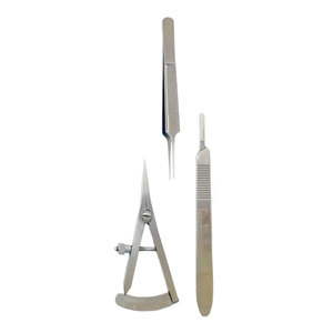 ชุดเครื่องมือผ่าตัดเปลือกตาแบบแมนนวล 12 ชิ้น ทำจากสแตนเลสสตีล ระดับมืออาชีพ พรีเมียม ได้รับการรับรองมาตรฐาน CE ระดับ II - Product Image 4