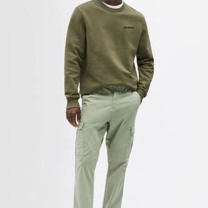 Nouveau design, sweat-shirts respirants pour hommes, faible MOQ, basiques, oversize, à épaules tombantes, prix de gros, fabriqués au Pakistan - Product Image 4