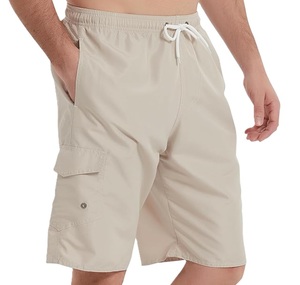 Shorts d'été en polyester ou nylon élastique, imprimé AOP, shorts de bain à séchage rapide, style décontracté, taille tissée avec cordon de serrage, en provenance du Bangladesh. - Product Image 1