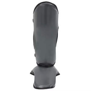 Espinilleras Ajustables de Cuero PU de Alta Calidad al por Mayor, Protección para Boxeo, Kickboxing, Ropa Deportiva, Muay Thai - Product Image 2