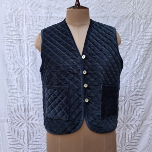Chaleco de Terciopelo sin Mangas, Estilo Étnico Indio, Tejido Transpirable, Corto, Cuello en V, Retro, Casual, Ecológico, para Mujer - Product Image 1