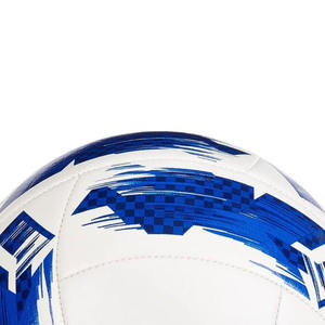 Ballon de football en PU léger, écologique, personnalisé, de haute qualité, taille 5, pour extérieur, cousu à la machine, impression de logo - Product Image 2