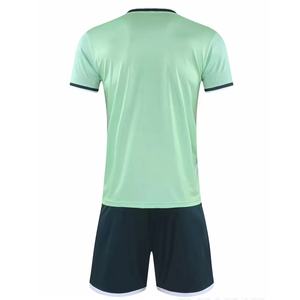 Uniforme de football unisexe, maillot de football toutes saisons, personnalisé, haute qualité, respirant, extensible, séchage rapide, 100% polyester, manches courtes - Product Image 6