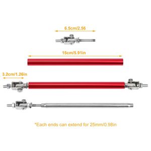 2pcs Adjustable 150mm-200mm <b>Splitter</b> Rod Front Bumper Lip Spoiler Car Bumpers Tie Support Strut Rods - Product Image 2