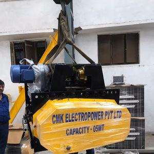 Polipasto Eléctrico de Cable de 10 Toneladas con Carro, Equipo de Elevación de Materiales de Alta Resistencia, Elevación de 6 Metros, Marca CMK, 415V CA Industrial - Product Image 1