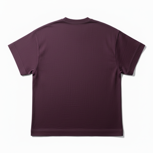 Men's 100% Cotton Crew Neck Short Sleeve Solid Casual Loose Ultra Soft Breathable Knitted 220g Customizable Front <b>Logo</b> - Product Image 3