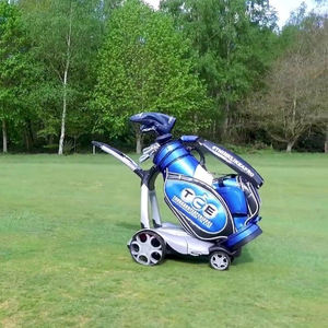 Chariot de golf électrique BF Golf-X9 de haute qualité avec fonction de suivi à distance Signature-Range et batteries supplémentaires - Product Image 6