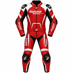 Combinaison de course moto pour homme Guruna Z, polyester/coton 220g, impression numérique, équipement de protection deux pièces, manches longues, coupe-vent, tout-terrain - Product Image 1