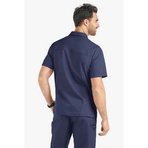 2026 Wholesale V-Neck Top Jogger Nursing <b>Scrubs</b> Sets Women Men's Stretch Breathable Hospital Medical Custom Beauty Salon - Product Image 2