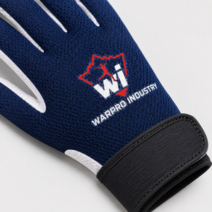 Guantes de portero de fútbol, de dedo completo, antideslizantes, transpirables, de poliéster y goma, unisex, equipo deportivo para partidos y entrenamiento. - Product Image 4