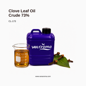 น้ำมันหอมระเหยใบกานพลูบริสุทธิ์ 73% (CL-173) วาน อโรมา - Product Image 1
