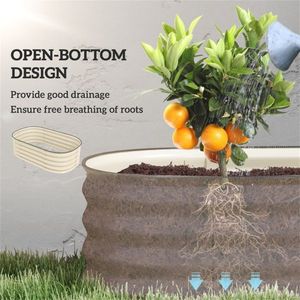 Vasi e Fioriere in Metallo, Elegante Decorazione per Giardino - Product Image 6