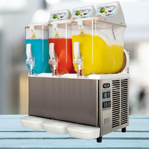 Machine à slush commerciale 15L*3, distributeur de slushies congelés, OEM ODM, marque personnalisée, garantie 3 ans, origine américaine - Product Image 5