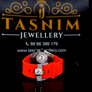Reloj de Negocios Unisex de Fabricación India, de Acero Inoxidable, con Moissanita, Totalmente Cubierto de Piedras, Movimiento Mecánico de Lujo, Resistente al Agua 3BAR - Product Image 5