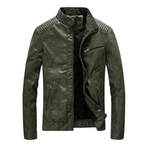 Chaqueta de Cuero Genuino para Hombre, Nueva Moda 2026, Impermeable, Resistente al Viento, Transpirable, Reversible, Estilo Urbano, Alta Calidad - Product Image 4