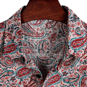 เสื้อชายหาดพิมพ์ลายทรอปิคอลคุณภาพพรีเมียม เสื้อฤดูร้อนแบบสั่งทำ ผู้ผลิตชุดกีฬา - Product Image 6