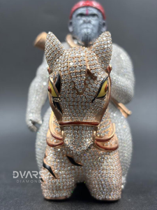 Nuevo Diseño de Colgante Personalizado 3D de Moissanita con Diseño de Planeta de los Simios, Estilo Hip Hop, Chapado en Oro, Colgante de Dibujos Animados - Product Image 2