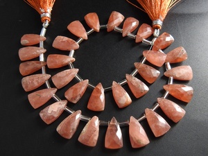 Par de Rodocrositas Facetadas de 15x8 mm, Forma Trillón Larga, Piedra Suelta Hecha a Mano para Hacer Joyas, Color Rosa, Certificada por Terceros - Product Image 3