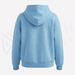 Heavy Cotton Fleece Cropped Hoodie Casual Pullover Crop <b>Top</b> <b>Silky</b> Crew Neck Winter Workout Women Hooded <b>Tops</b> Activewears - Product Image 2