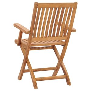 Splendido Set di 2 Sedie da Giardino in Teak - Product Image 5
