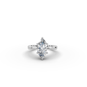 Bague en diamant de laboratoire taille marquise 2 TCW, bijoux élégants et luxueux - Product Image 6