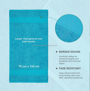 Toallas de Algodón Antiolor de 800 GSM, Toallas de Baño de Lujo para Spa y Hotel, Gruesas, Suaves y Altamente Absorbentes, Venta al Por Mayor, Proveedor OEM - Product Image 3