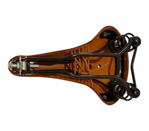 Asiento de Bicicleta de Cuero Hecho a Mano, Diseño Ancho para Máxima Comodidad, Amortiguador Suave y Resistente a Impactos para Montaña y Carretera - Product Image 2