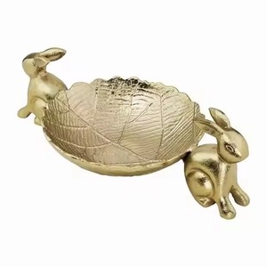 Modern Metal Dry Fruits Bowl Decorative Finish Snack Serving Dish Elegant Table Centerpiece Home Decor Gift Article - Product Image 2