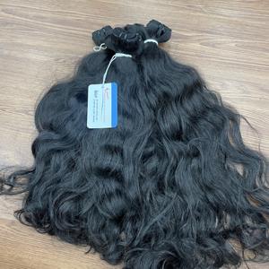 Extensions de cheveux humains vietnamiens de qualité supérieure, tissage double machine, prêtes à être expédiées, ondulées naturelles, prêtes à être expédiées - Product Image 3