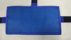Sac de rangement pour outils bleu royal multi-poches avec poches zippées et sangles réglables à boucles et crochets - Product Image 2