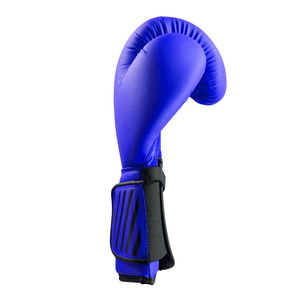 Guantes de Boxeo Azules de PU de 10oz con Cierre de Velcro y Correa Ajustable para la Muñeca para Adultos - Product Image 3