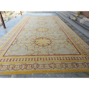 Alfombra de Lujo Moderna de Lana y Viscosa, Hecha a Mano, con Diseño Personalizado, de Pelo Alto y Bajo, para Sala de Estar y Uso en Hoteles - Product Image 1