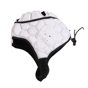 Casco de rugby de carcasa blanda con diseño personalizado, casco deportivo de seguridad con diseño de logotipo facial - Product Image 1