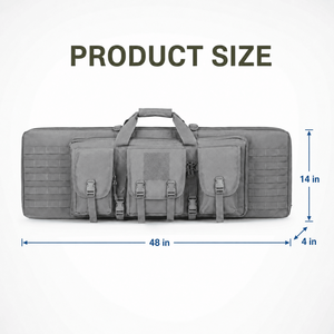 Estuche Acolchado para Transportar Equipo de 48 Pulgadas con Bolsillos de Almacenamiento y Correa para el Hombro - Product Image 6