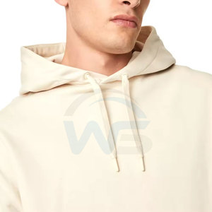 เสื้อฮู้ดผู้ชายลำลองใส่สบายทุกวันสำหรับฤดูหนาว ผ้าถักนิตติ้ง 100% คอตตอน เนื้อผ้าเรียบ น้ำหนักเบา ใส่ได้ตลอดวัน - Product Image 5