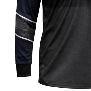 Camiseta de Paintball Gris Marino con Degradado Ombre, Sublimada, Corta, Transpirable, de Malla, Ligera, para Equipo Deportivo - Product Image 4