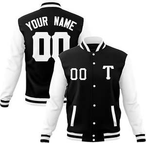 Veste de baseball universitaire vintage pour homme, imperméable, respirante, haute qualité, services OEM, couleur et logo personnalisés - Product Image 3