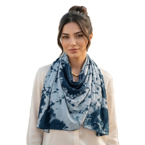 Al por mayor, chal de pashmina para mujer con tacto de viscosa y cachemira, bordado floral Paisley, suave, ligero, duradero, largo, para invierno - Product Image 1